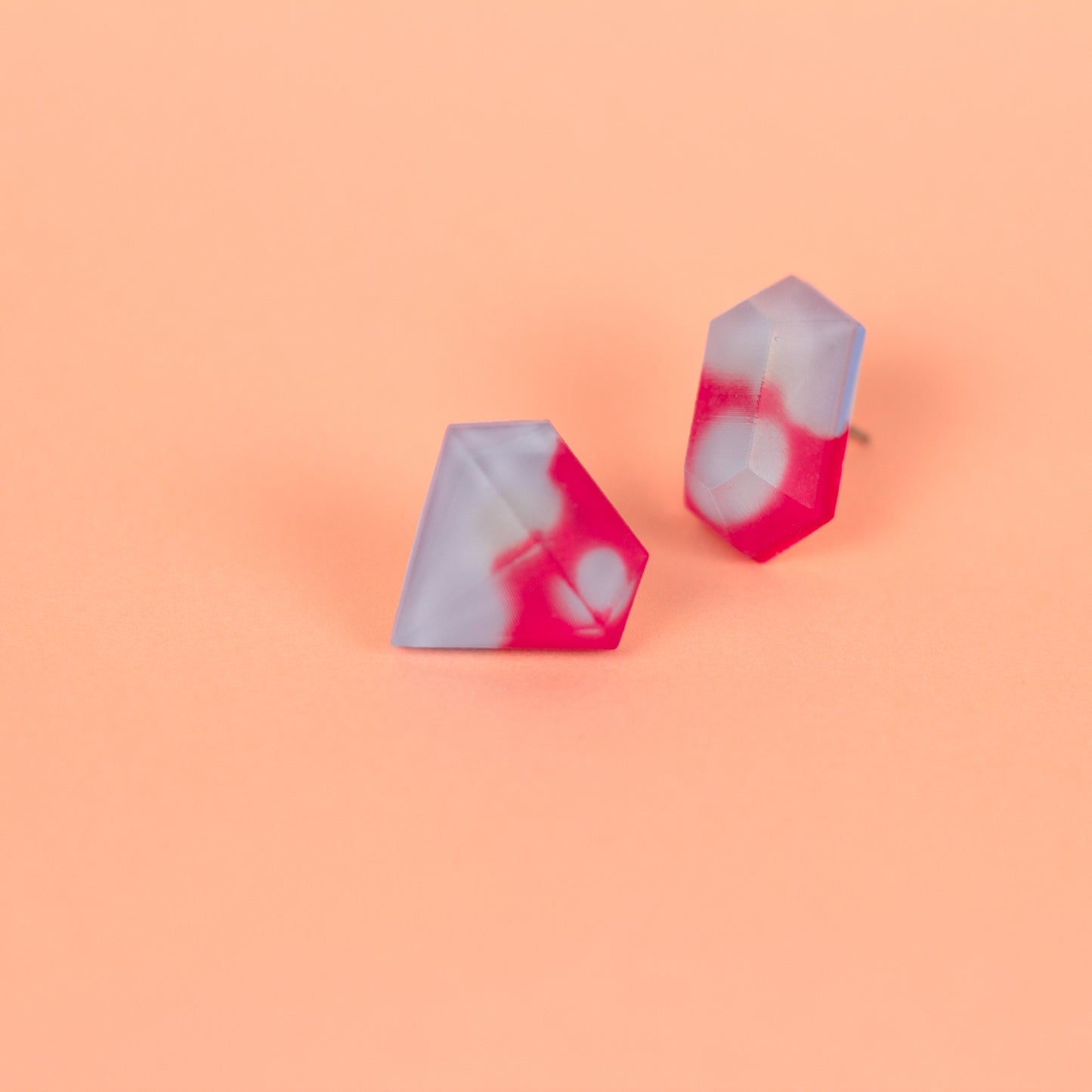 Mismatched Matte Funky Studs