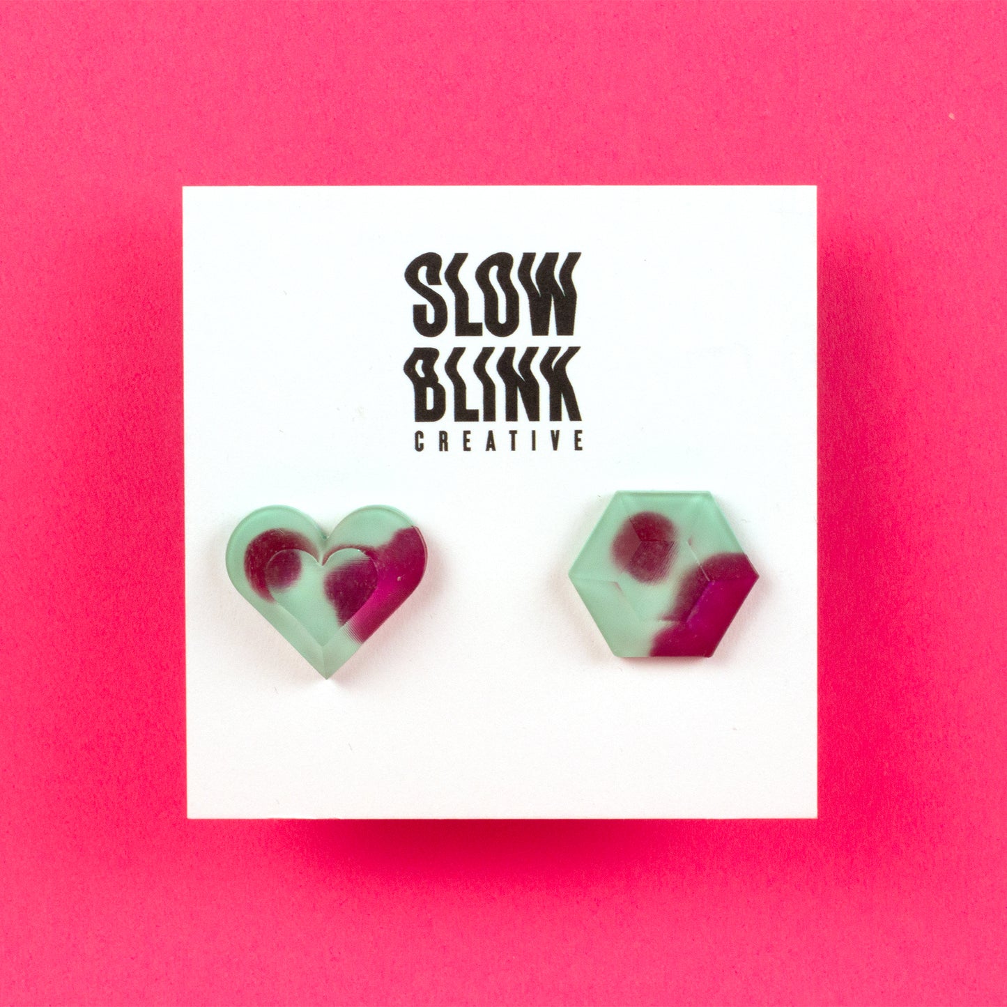 Mismatched Matte Funky Studs