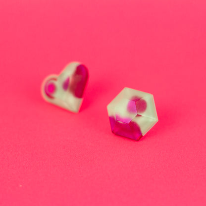 Mismatched Matte Funky Studs