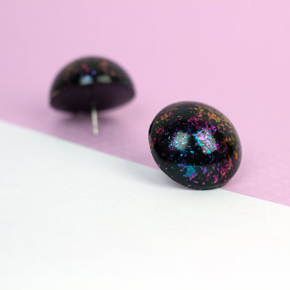 Retro Iridescent Earrings