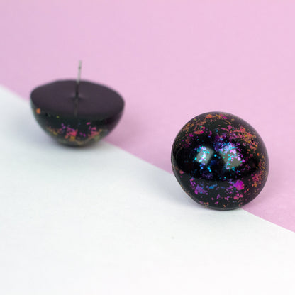 Retro Iridescent Earrings