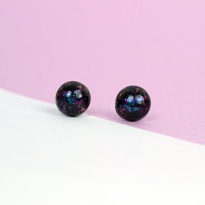 Retro Iridescent Earrings