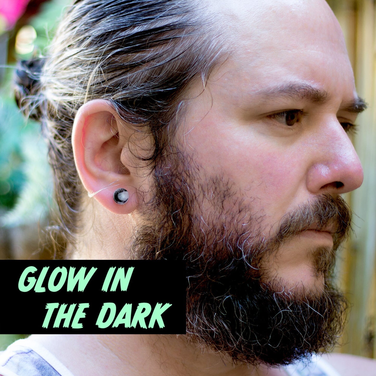 Glow in the Dark Stud Earrings