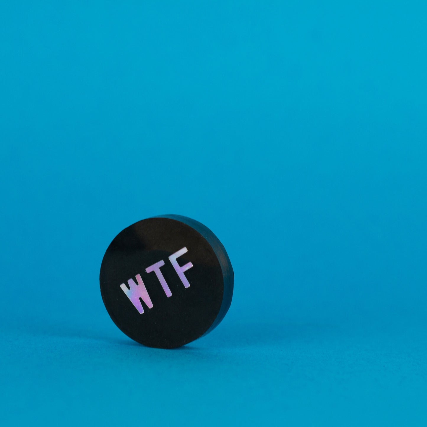 WTF Holographic Lapel Pin (0.75")