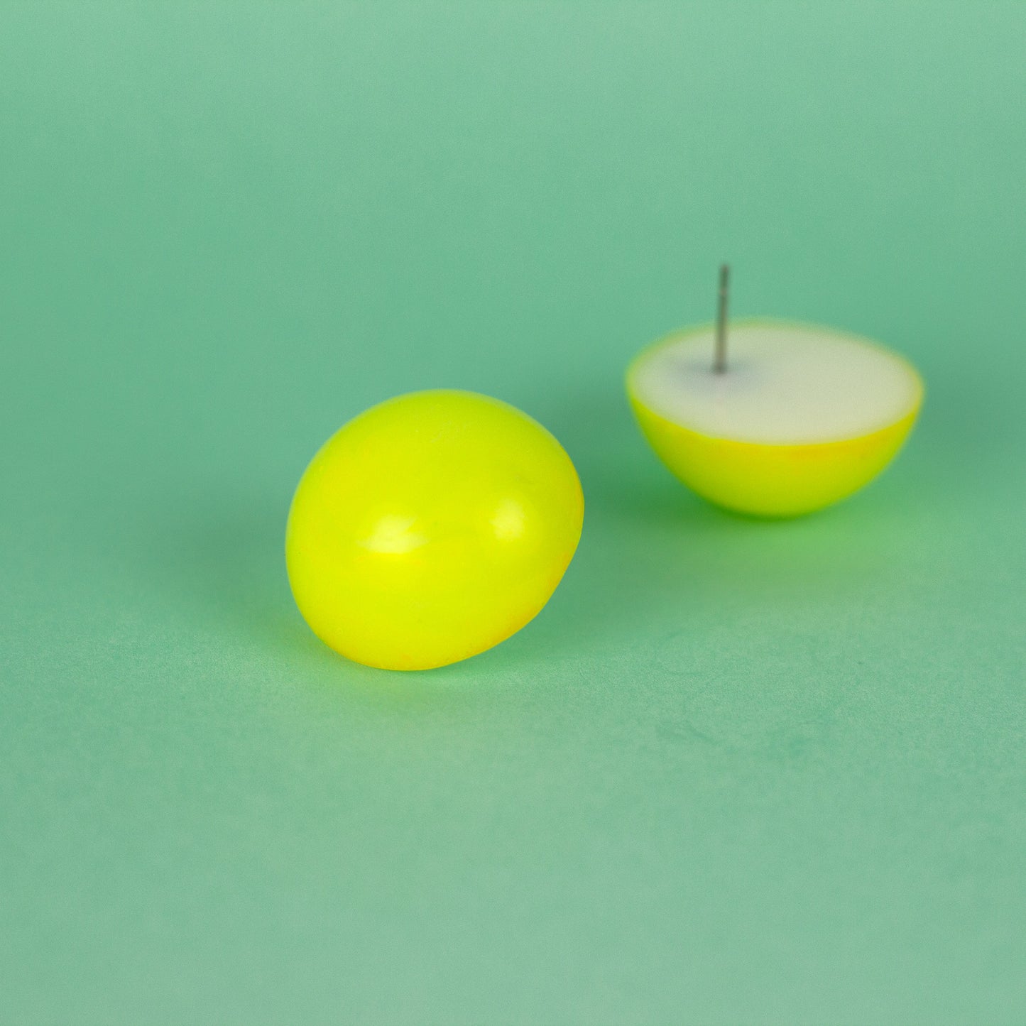 Large Chunky Studs / Bright Yellow