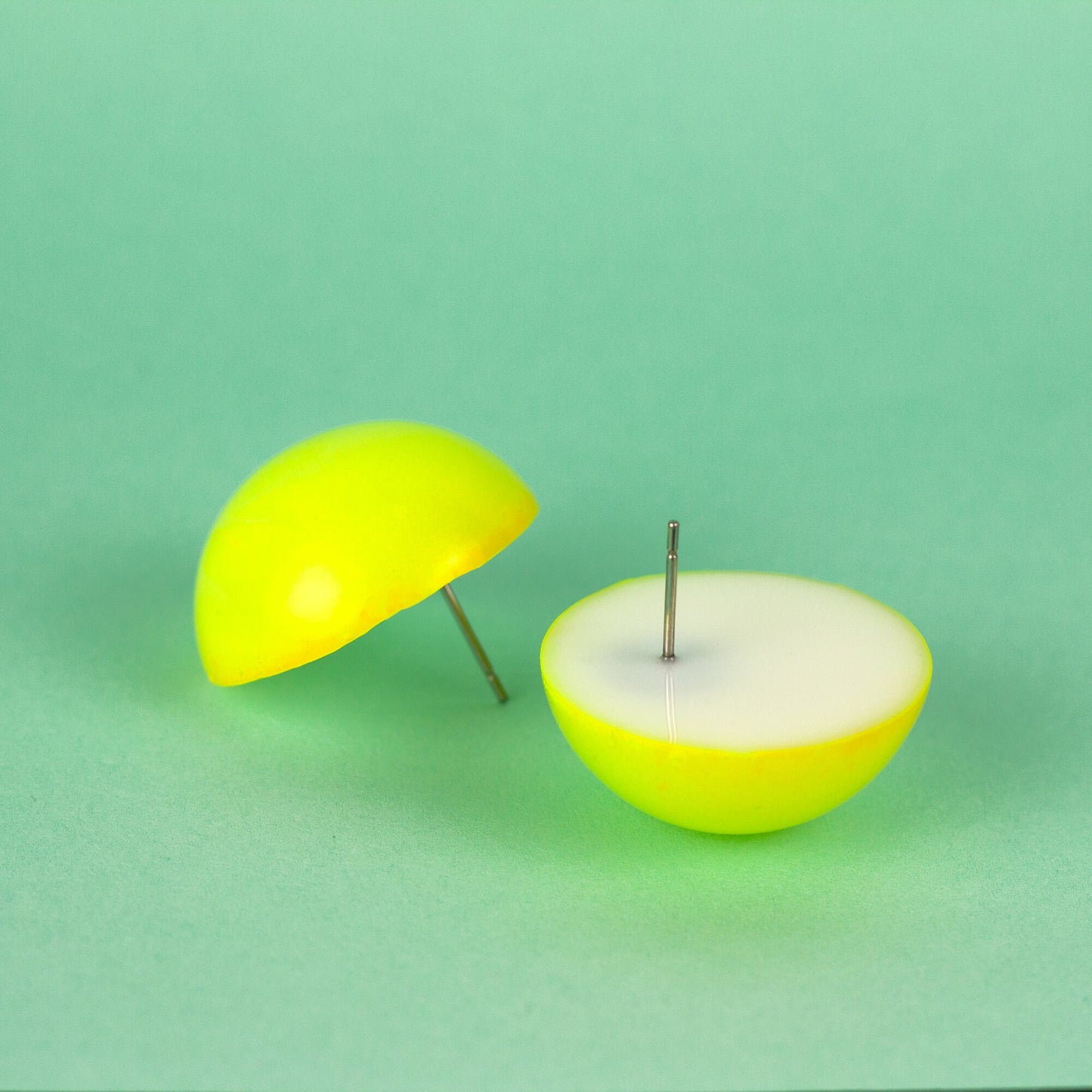 Large Chunky Studs / Bright Yellow