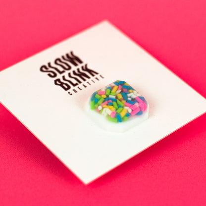 Kidcore Sprinkles Lapel Pin Brooch