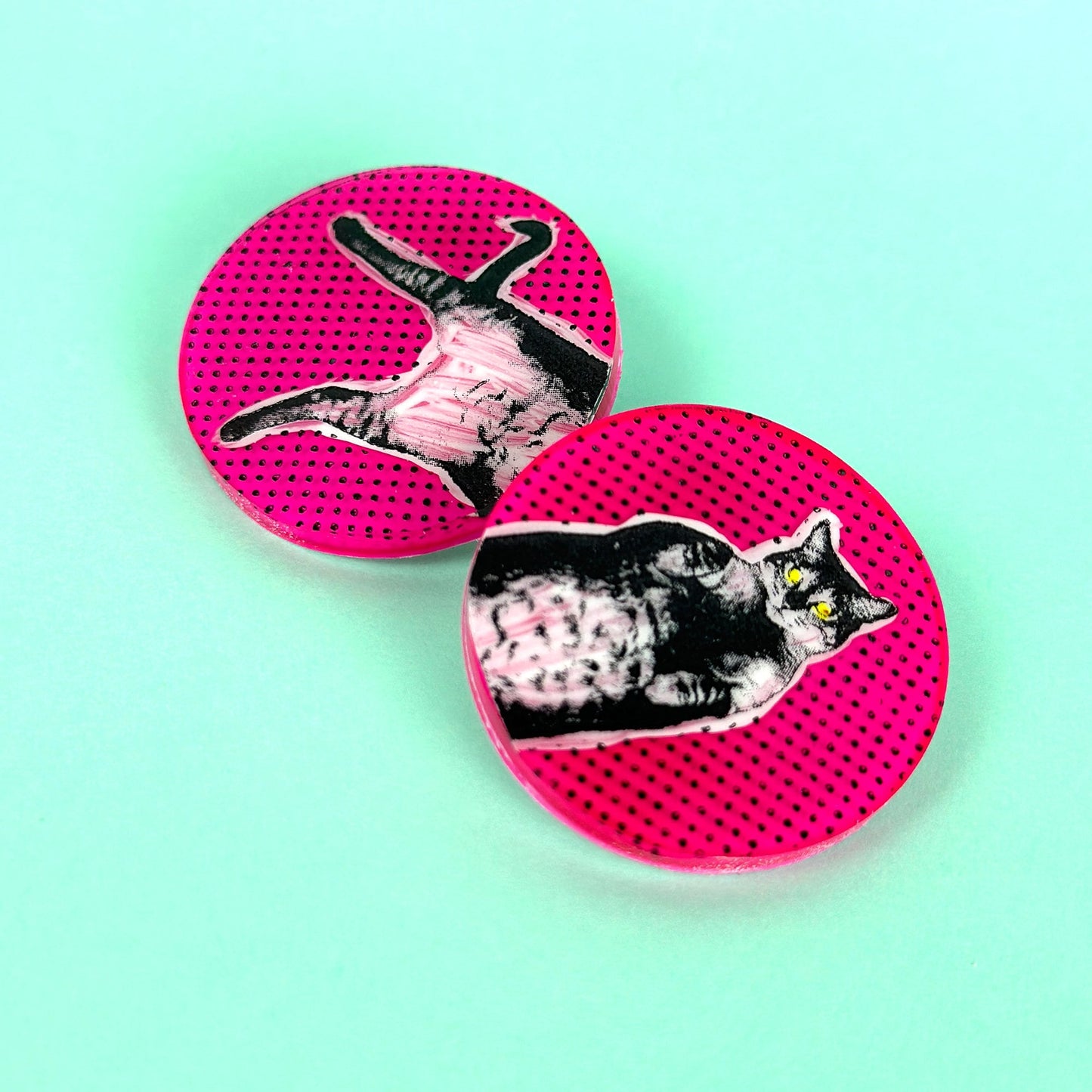 Maximalist Cat Statement Earrings