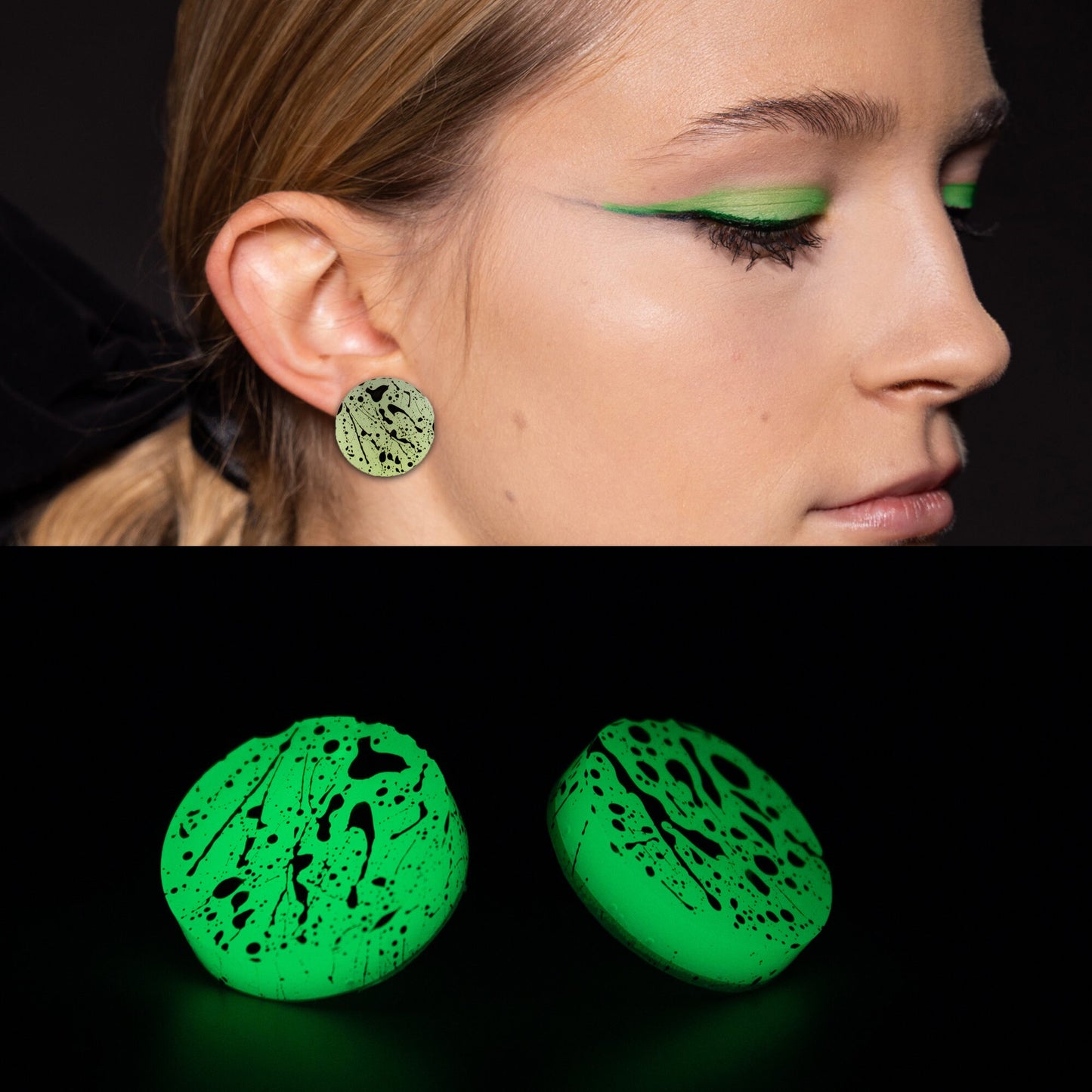 Glow In The Dark Earrings