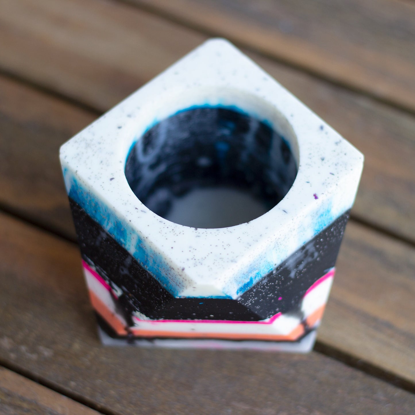 One Of A Kind Geometric Planter